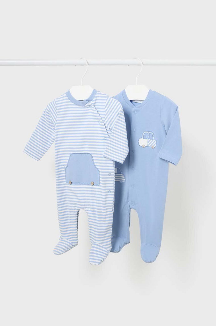 Mayoral Newborn pajacyk niemowlęcy 2-pack