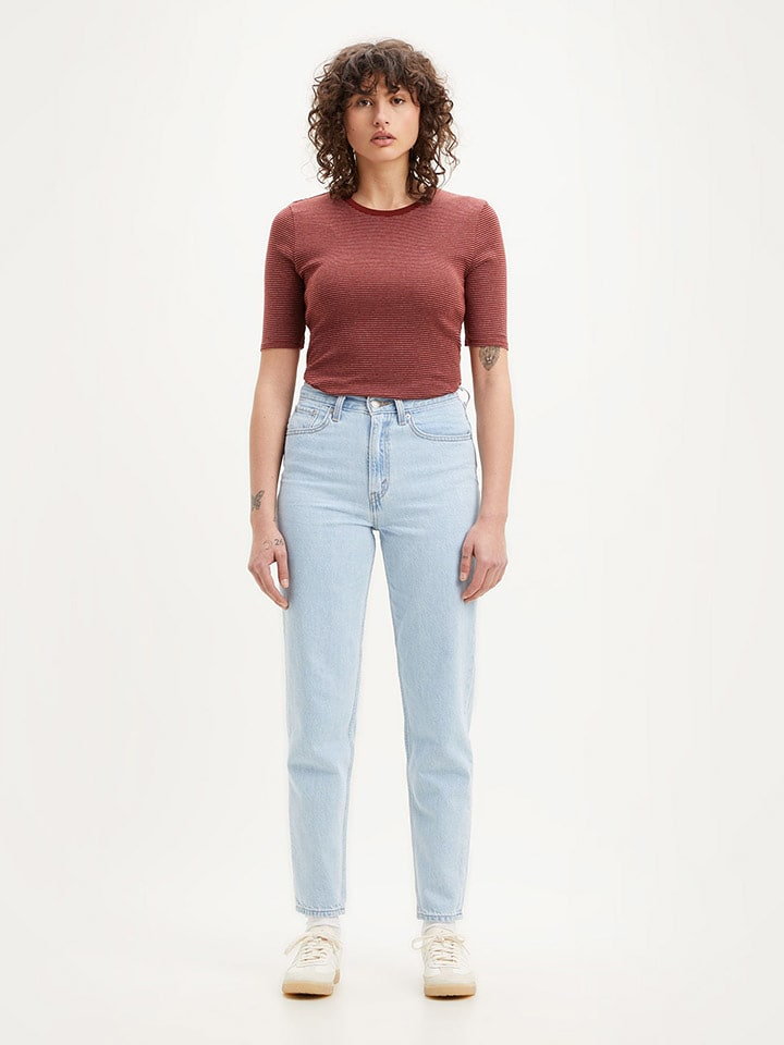 Levis Dżinsy "80S" - Mom fit - w kolorze błękitnym