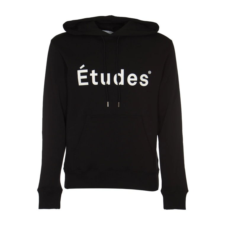 Czarne Swetry dla Mężczyzn Études