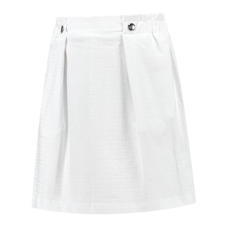 Stylowa Biała Spódnica dla Małych Fashionistek Givenchy