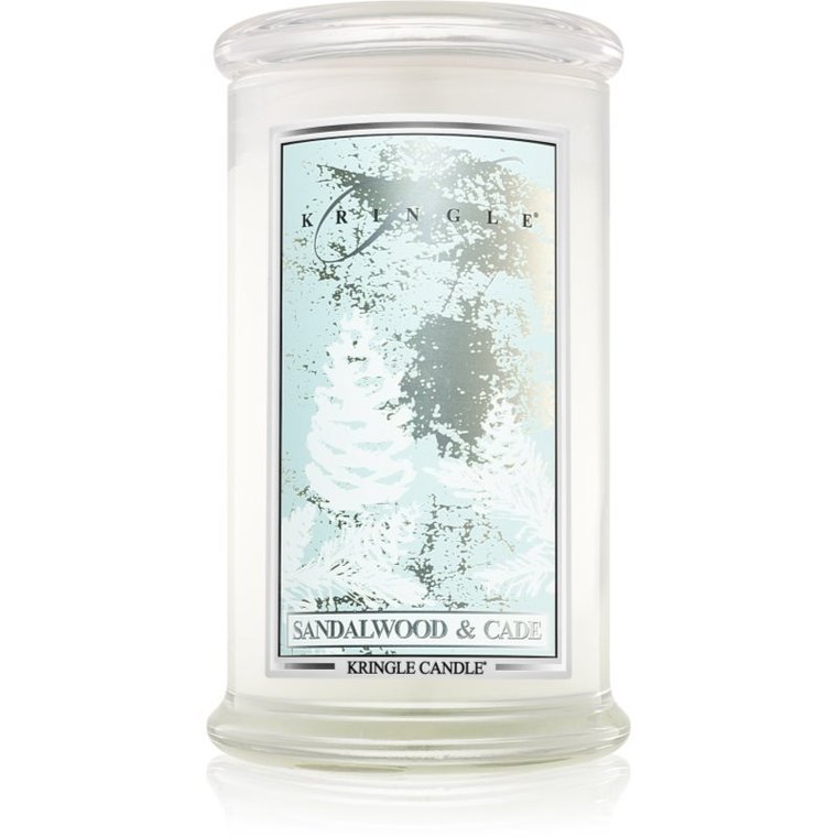 Kringle Candle Sandalwood & Cade Świeczka Zapachowa 624 G