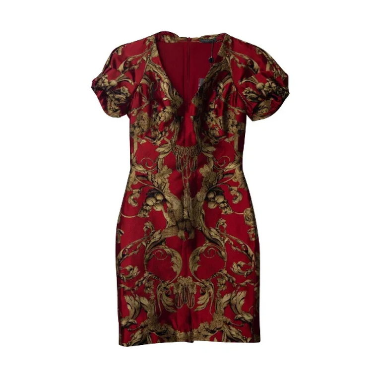 Pre-owned Cotton dresses Alexander McQueen Pre-owned