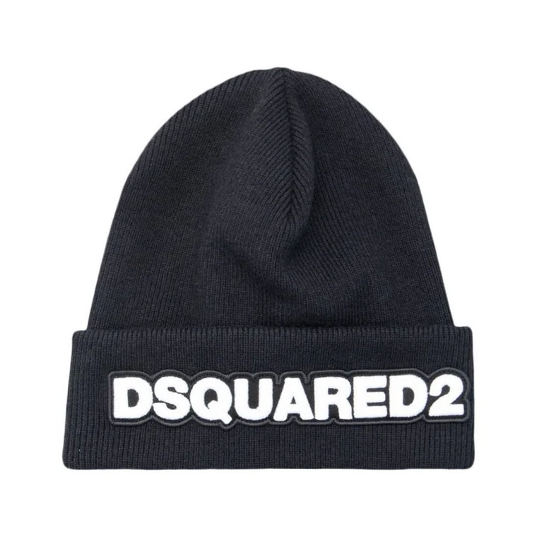 Dsquared2 Wełniana czapka