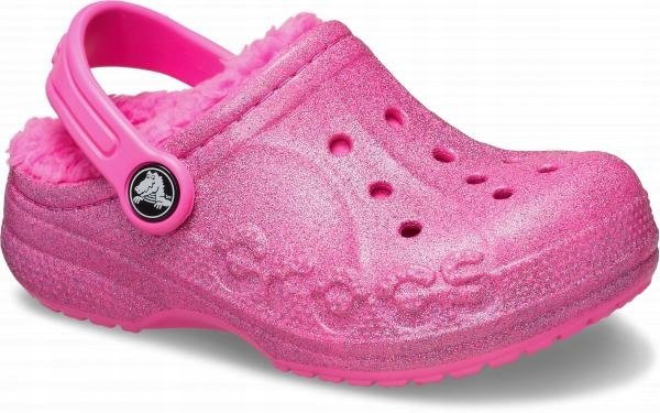 Dziecięce Ocieplane Buty Chodaki Crocs Baya Lined 2007656 Clog 34-35