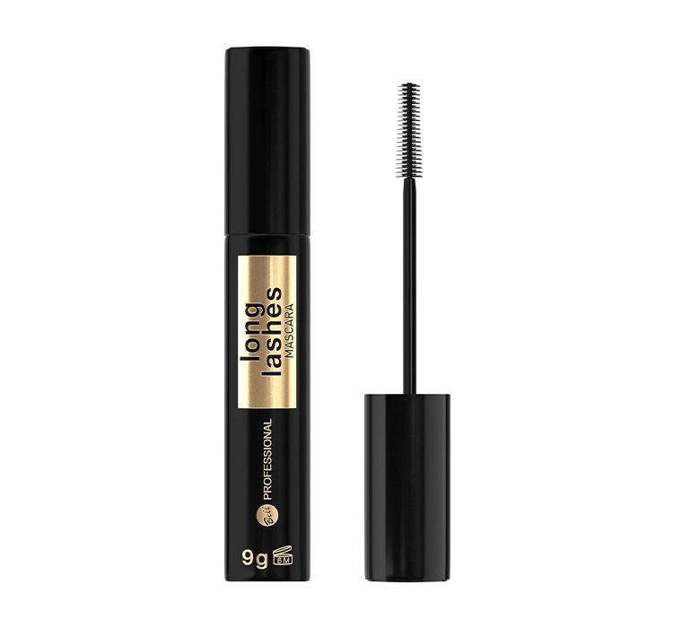 Bell Professional Long Lashes mascara wydłużająca rzęsy 01 Black 9g