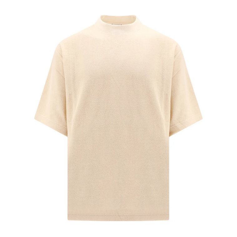 Beżowe T-shirty i Pola Burberry