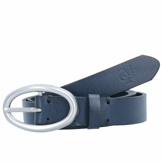 Marc O'Polo Elly Belt Leather night blue silver 100 cm