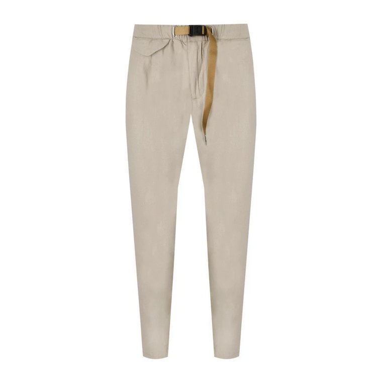 Slim-fit Trousers White Sand