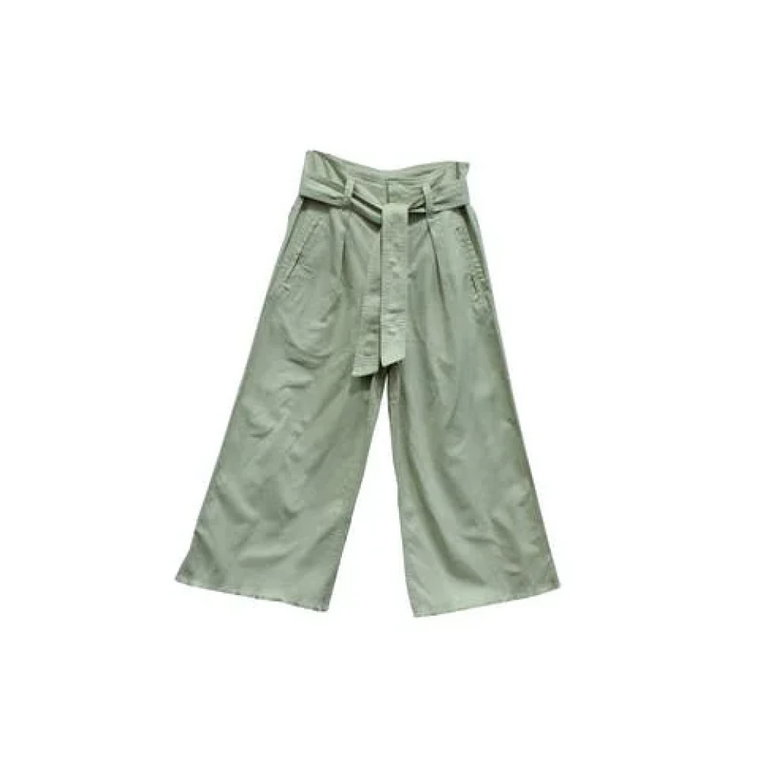 Spodnie-szorty-spódnice z szerokimi nogawkami z bawełny Isabel Marant Pre-owned