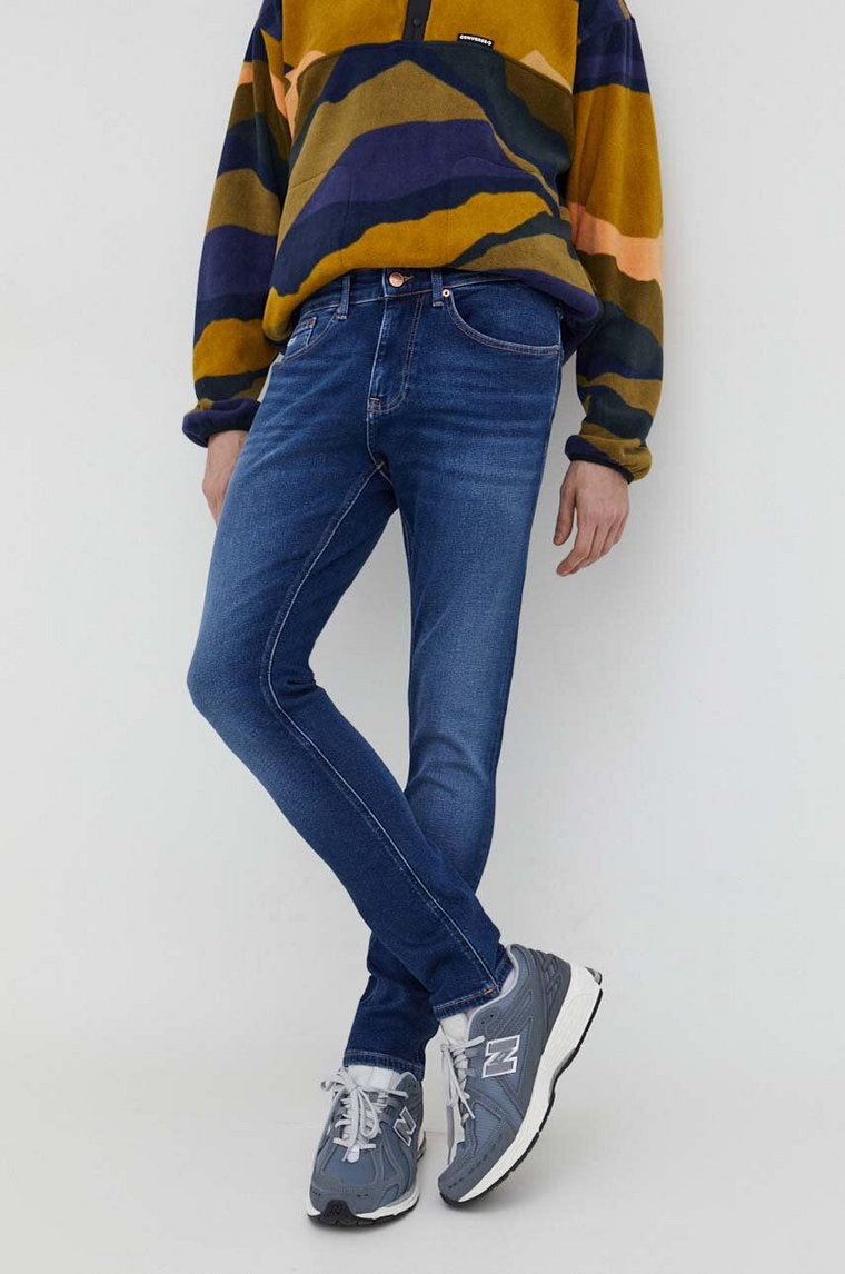 Tommy Jeans jeansy Austin męskie kolor granatowy DM0DM18143