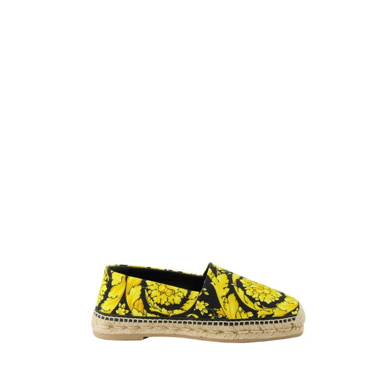 Espadryle Barocco na lato Versace