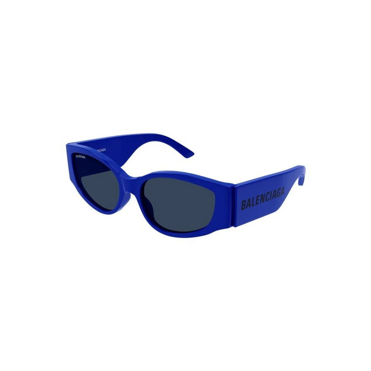 Okulary w Niebieskiej Ramce Balenciaga