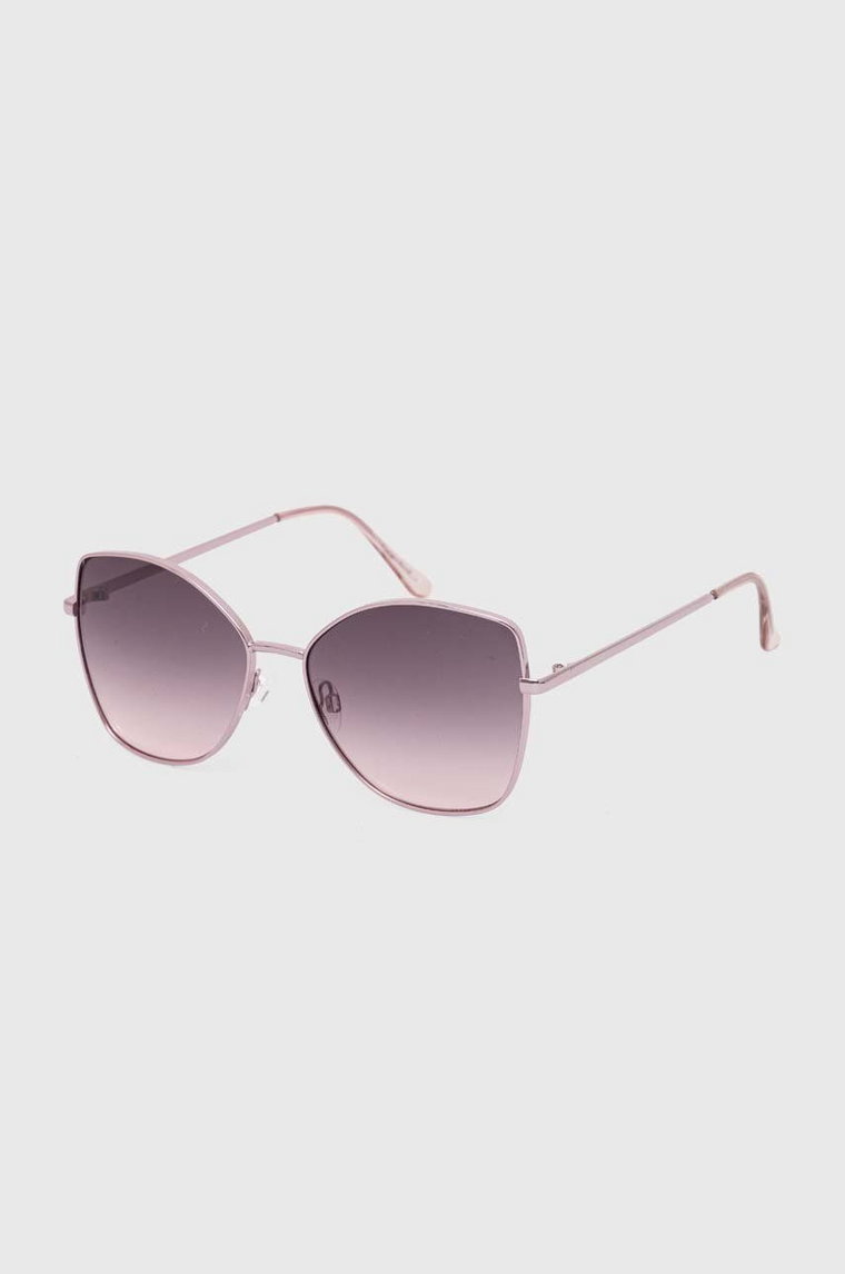 Medicine okulary przeciwsłoneczne damskie kolor różowy