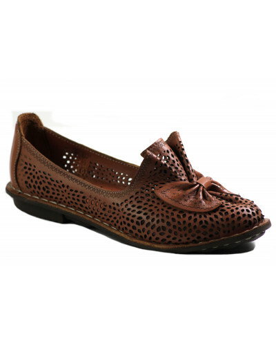 MOKASYNY VENEZIA - 301 148-1 BROWN