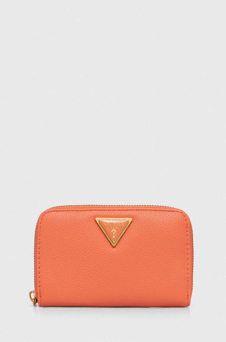 Guess portfel COSETTE damski kolor pomarańczowy SWVA92 22400