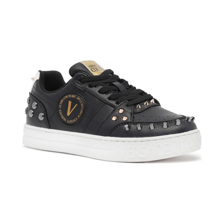 Versace Jeans Couture Skórzane sneakersy