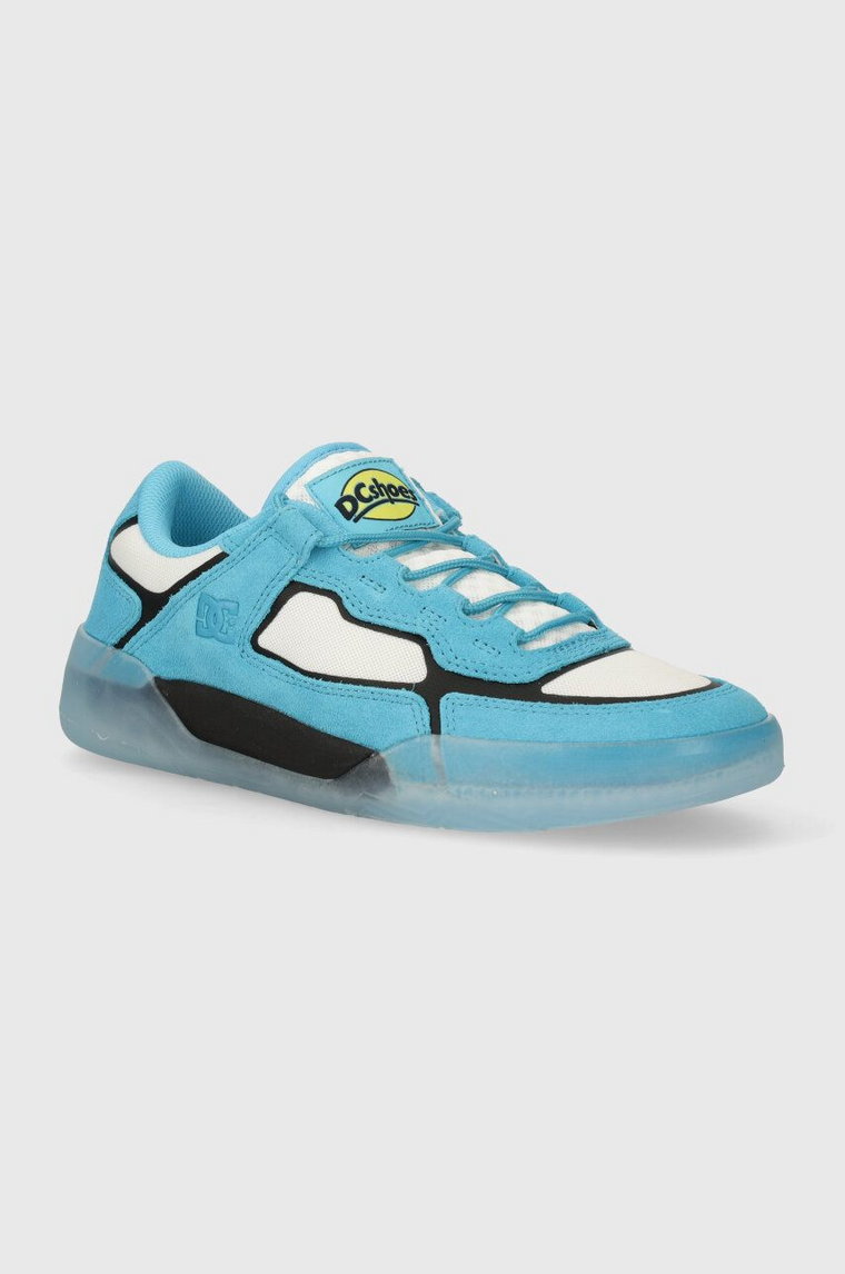 DC sneakersy skórzane Metric kolor niebieski ADYS100742