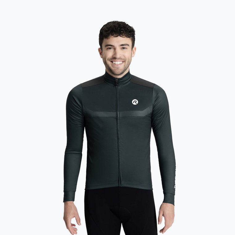 Longsleeve rowerowy męski Rogelli Mono blue