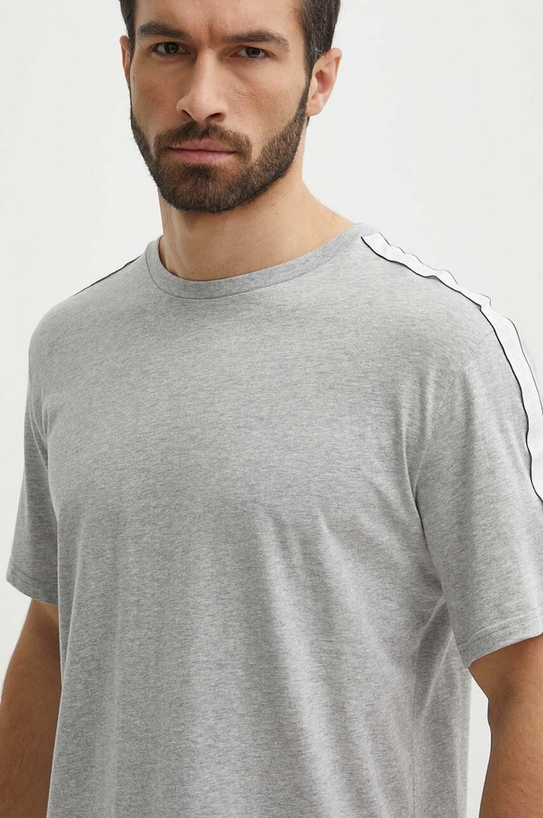 Tommy Hilfiger t-shirt bawełniany męski kolor szary gładki UM0UM03005