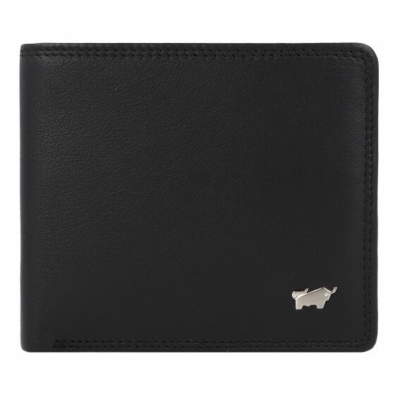 Braun Büffel Golf Secure Wallet RFID Leather 11 cm schwarz