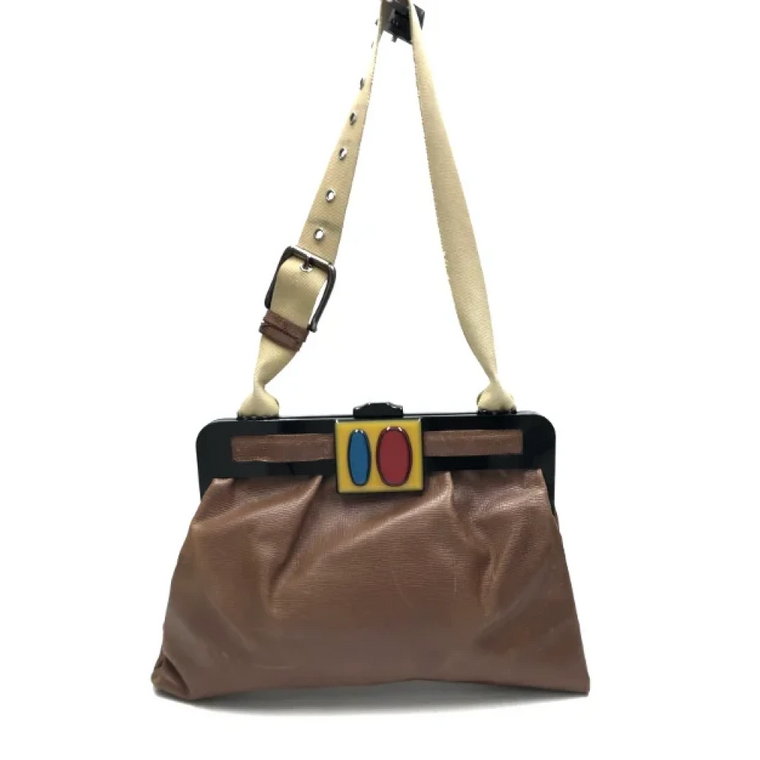 Pre-owned Canvas shoulder-bags Marni Pre-owned