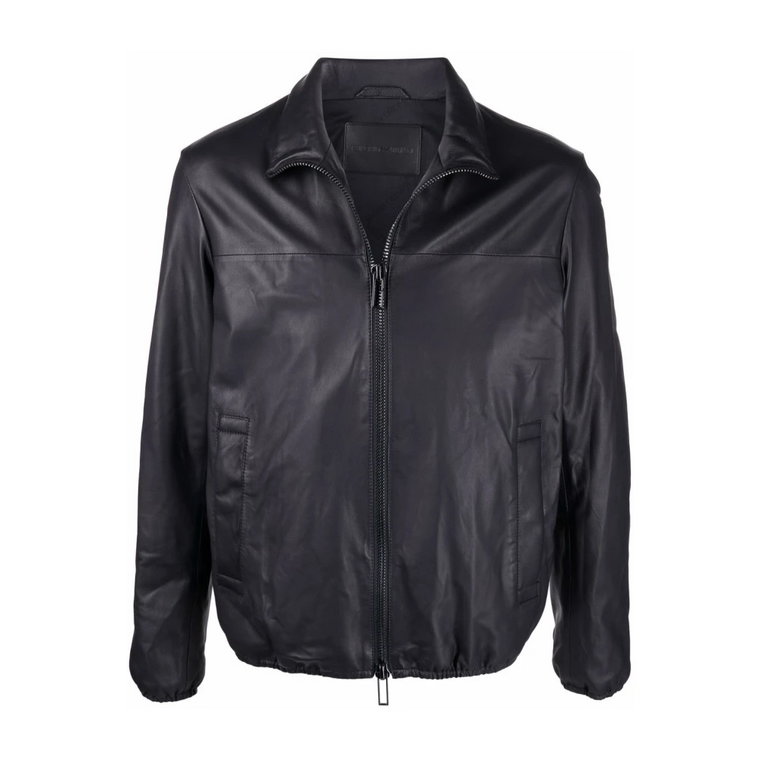 Leather Jackets Emporio Armani