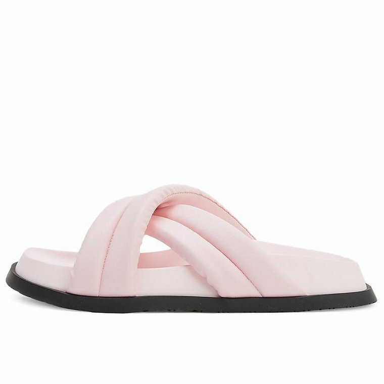 Klapki Tommy Jeans Padded Toe Sandals EN0EN02175-TH2 - różowe