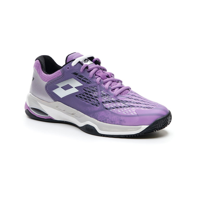 Buty do tenisa dla dorosłych Lotto MIRAGE 100 clay bellflower violet