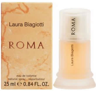 Woda toaletowa damska Laura Biagiotti Roma Eau De Toilette Spray 25 ml (8011530000295). Perfumy damskie