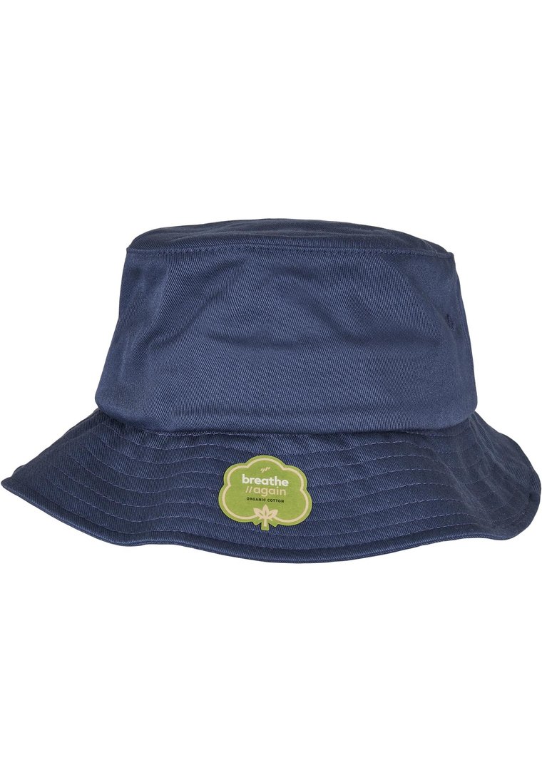 Czapka Z Daszkiem  Bucket Hat Niebieska Flexfit 5003OC Cotton