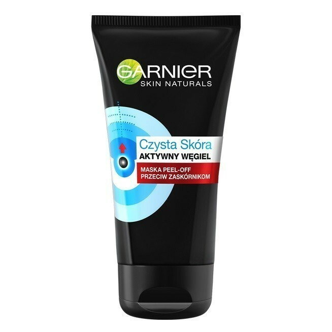 Garnier Skin Naturals Czysta Skóra Intensiv Aktywny Węgiel - maska do twarzy peel-off 50ml
