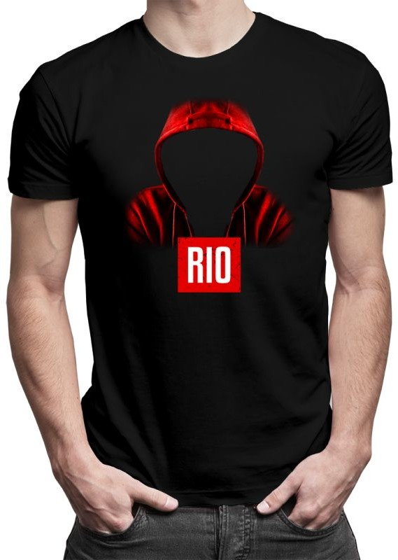 Rio - męska koszulka z nadrukiem