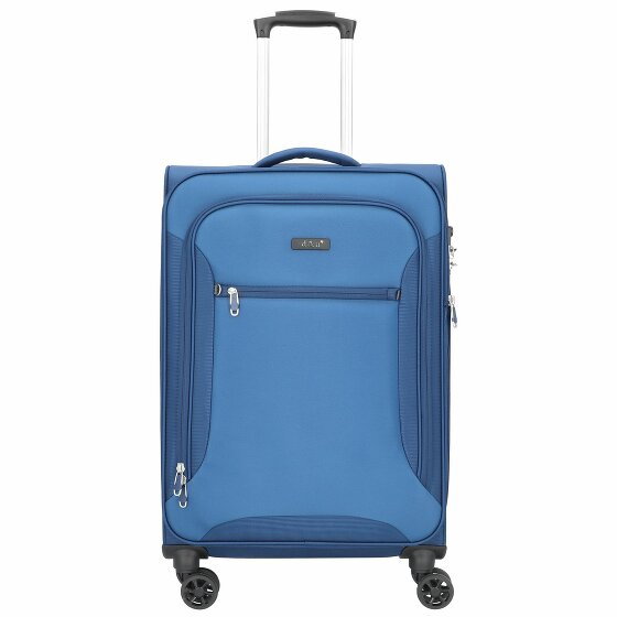 d&n Travel Line 6404 wózek 4-kołowy 68 cm blau