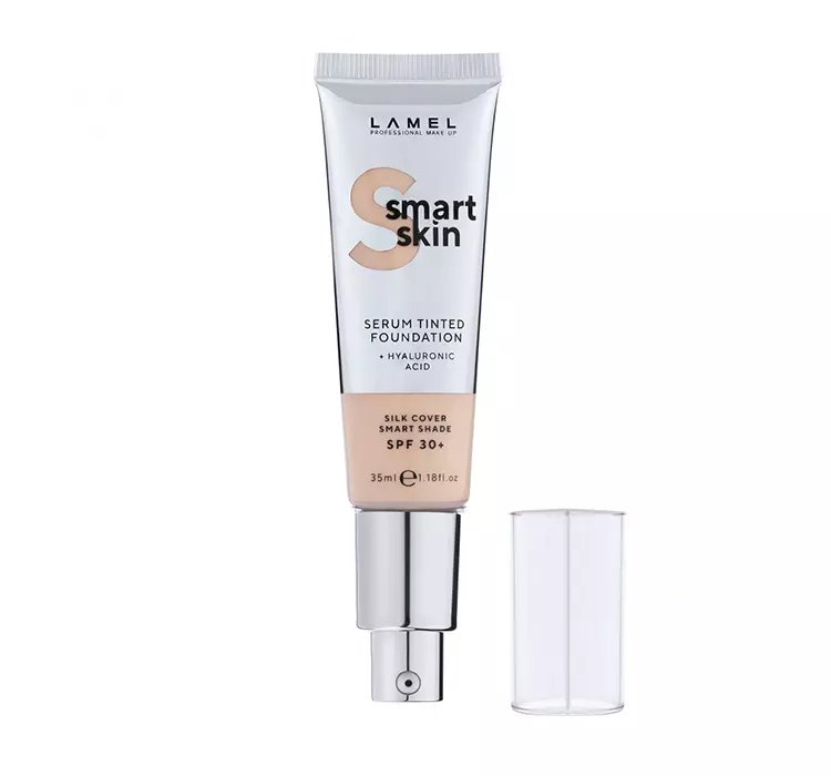 LAMEL SMART SKIN SERUM TINTED FOUNDATION NAWILŻAJĄCY PODKŁAD SPF30+ 404 SAND 35ML