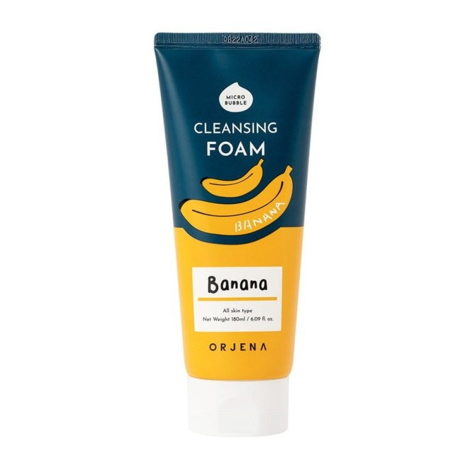 Orjena Cleansing Foam Banana oczyszczająca pianka do mycia twarzy 180ml
