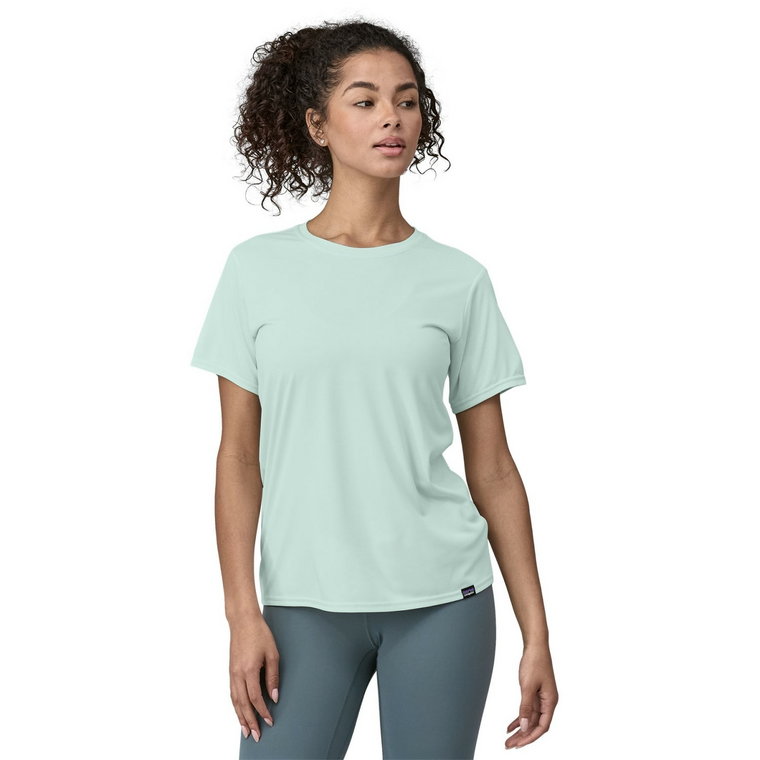 Damski t-shirt Patagonia Capilene Cool Daily Shirt wispy green/light wispy green x-dye - XS