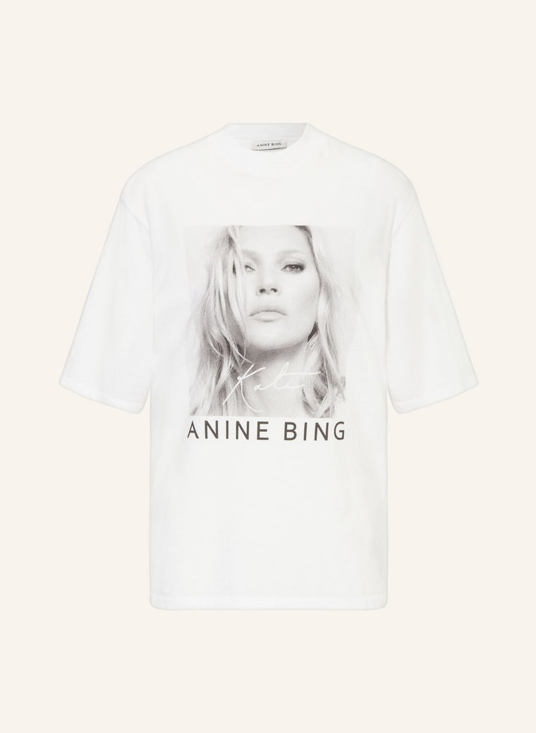 Anine Bing T-Shirt Avi weiss
