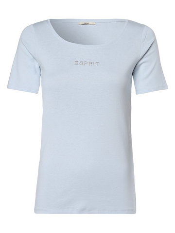 Esprit Casual - T-shirt damski, niebieski