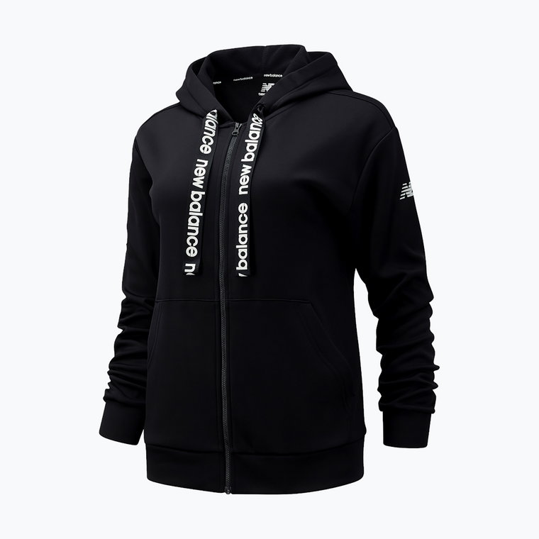 Bluza damska New Balance Relentless Performance Fleece Full Zip black | WYSYŁKA W 24H | 30 DNI NA ZWROT