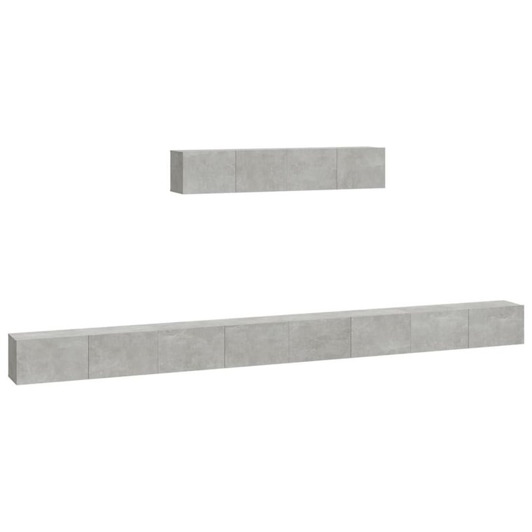 Zestaw szafek TV Beton Design, 6 szt., 100x30x30 c