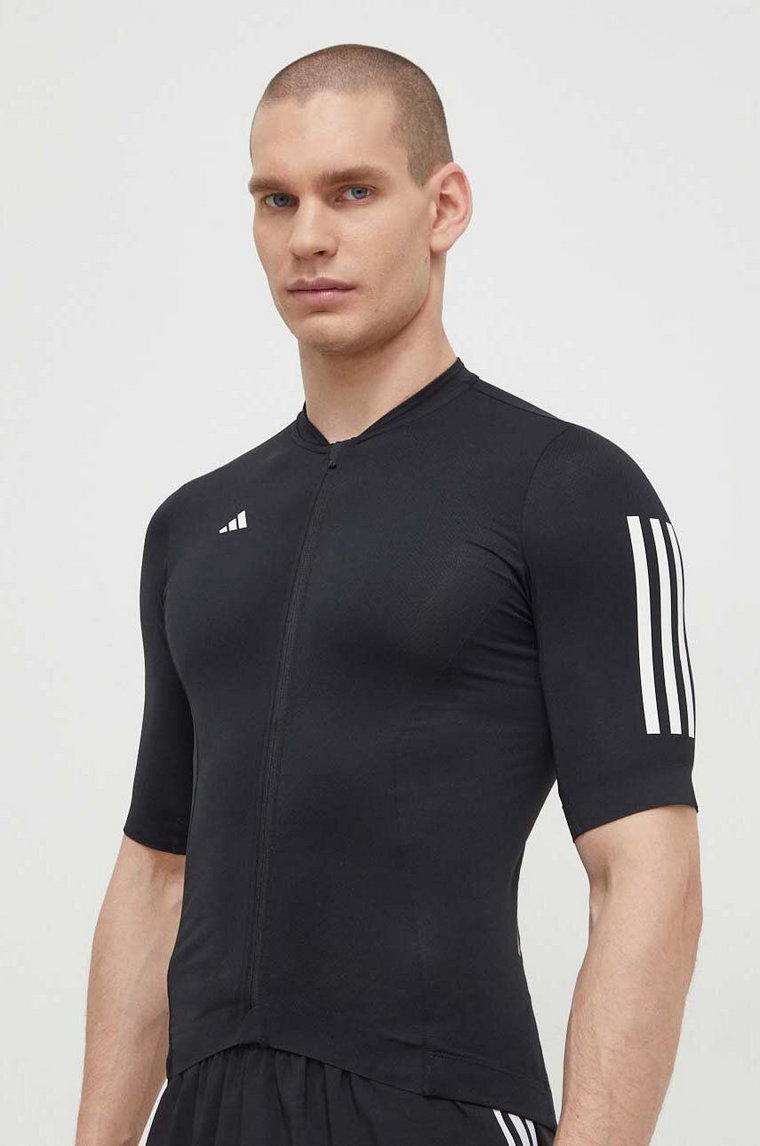 adidas Performance t-shirt rowerowy Tempo kolor czarny z nadrukiem IR7933