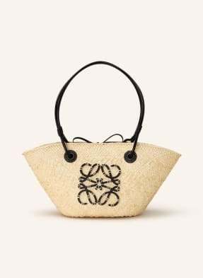 Loewe Torba Shopper Anagram Small beige