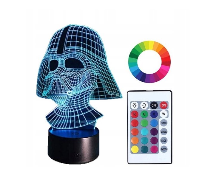 Lampka Nocna Star Wars Darth Vader Led