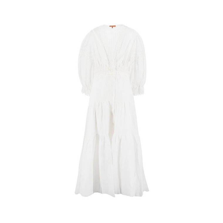 Women Clothing Dress Snow White/off White Ss23 Ermanno Scervino