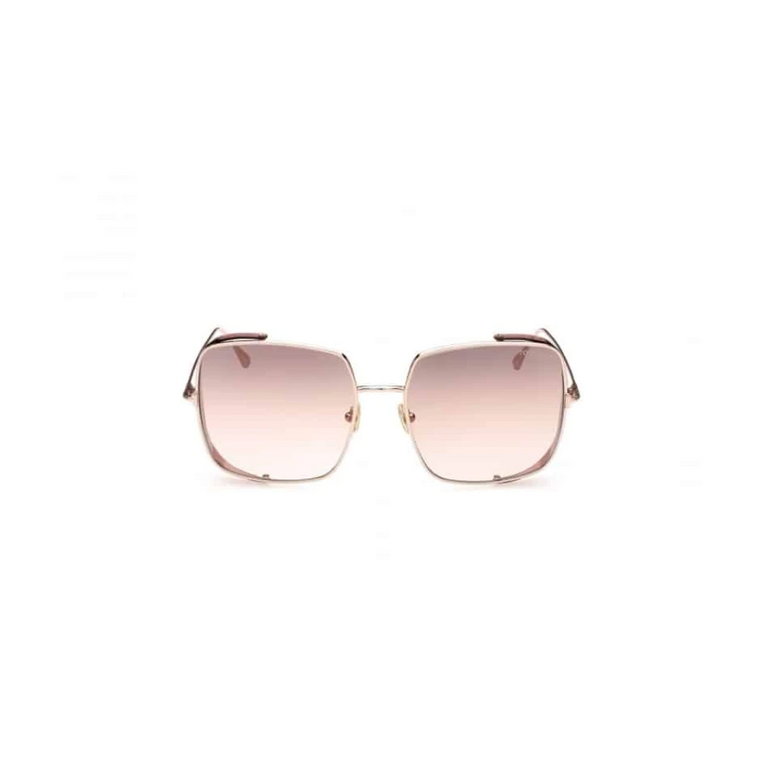 Eleganckie Metallo Okulary Przeciwsłoneczne dla Kobiet Tom Ford