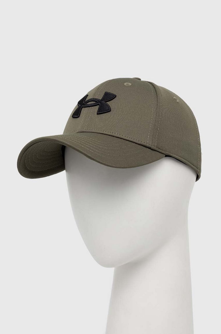 Under Armour czapka z daszkiem kolor zielony z aplikacją 1376700