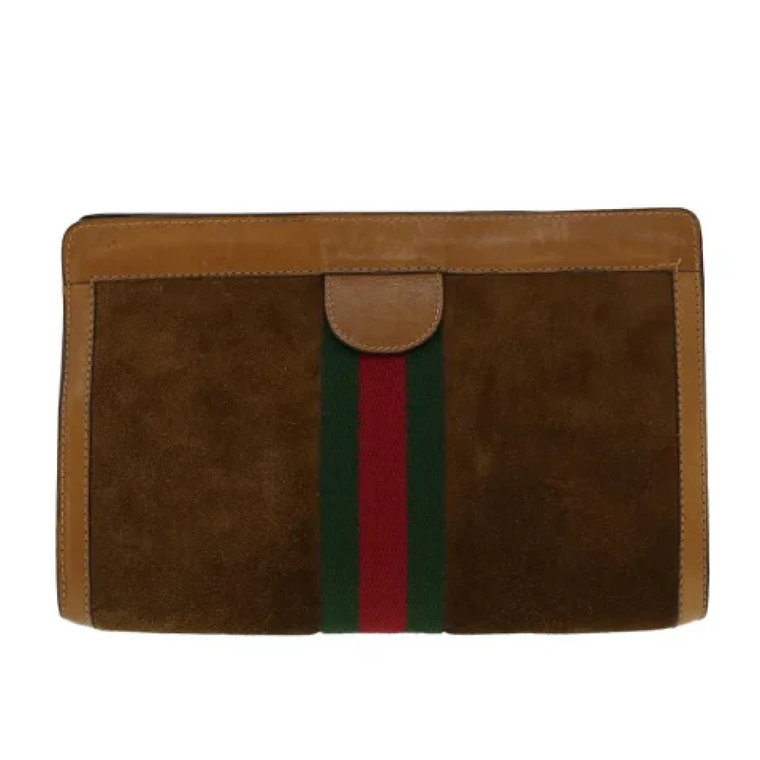 Pre-owned Cashmere clutches Gucci Vintage