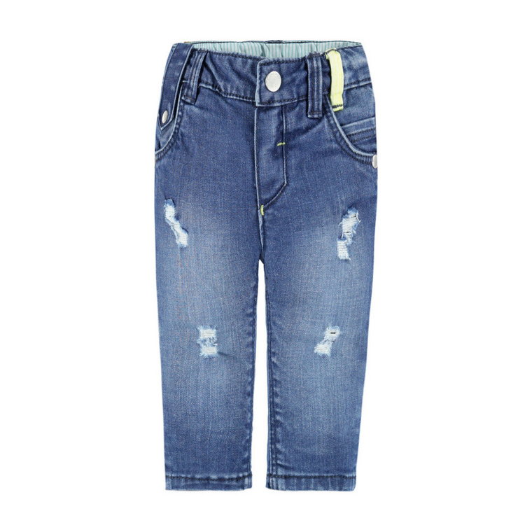 Chłopięce spodnie jeansowe, niebieski, rozmiar 74
