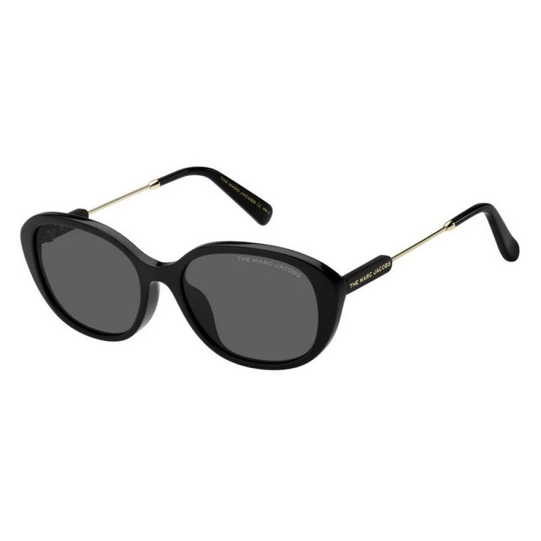 Klasyczne czarne okulary przeciwsłoneczne dla kobiet Marc Jacobs