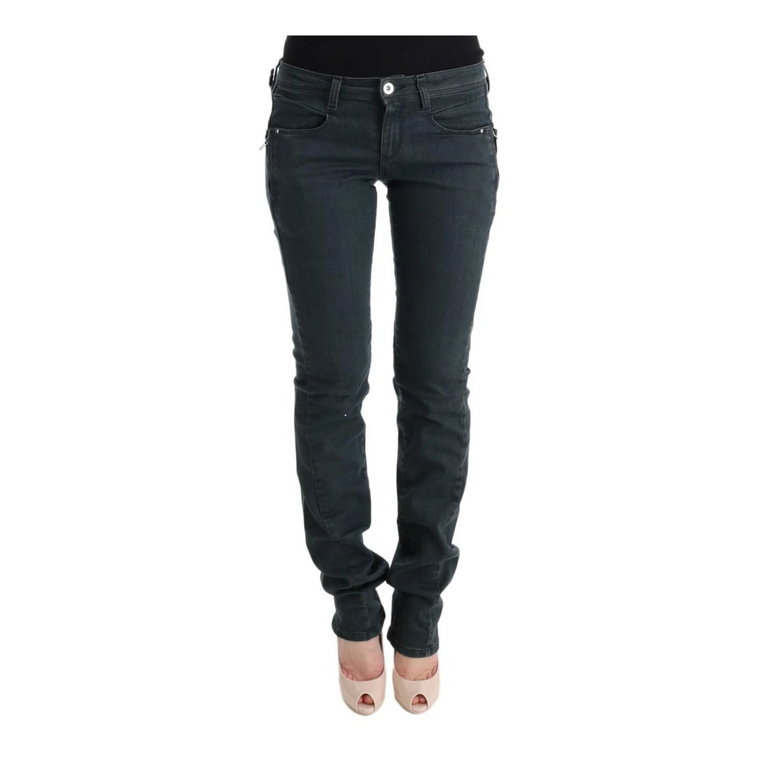 Szare Superslim Jeansy Costume National